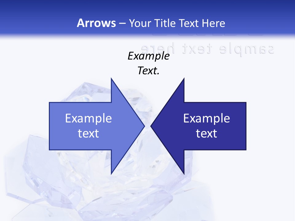 Texture Glass Surprise PowerPoint Template