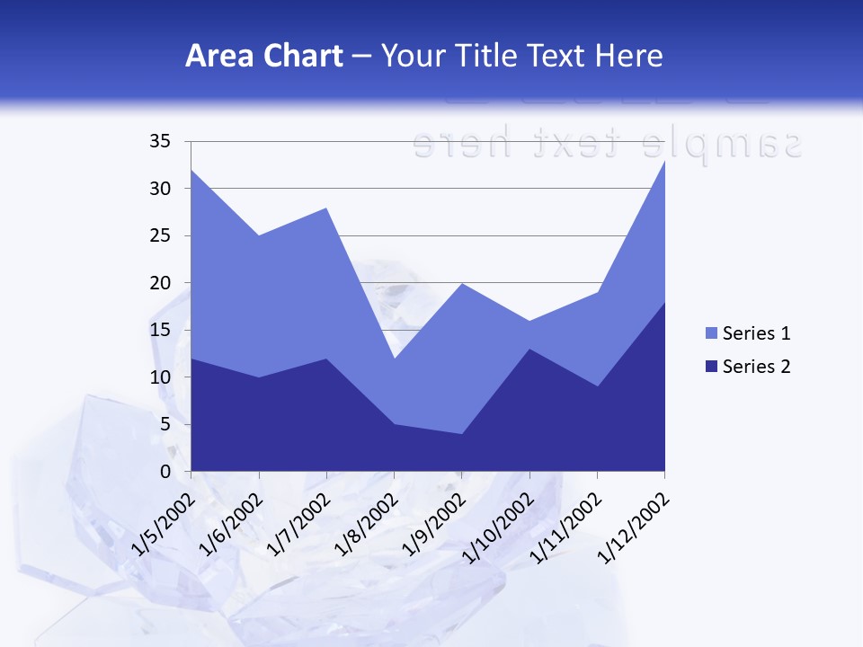 Texture Glass Surprise PowerPoint Template