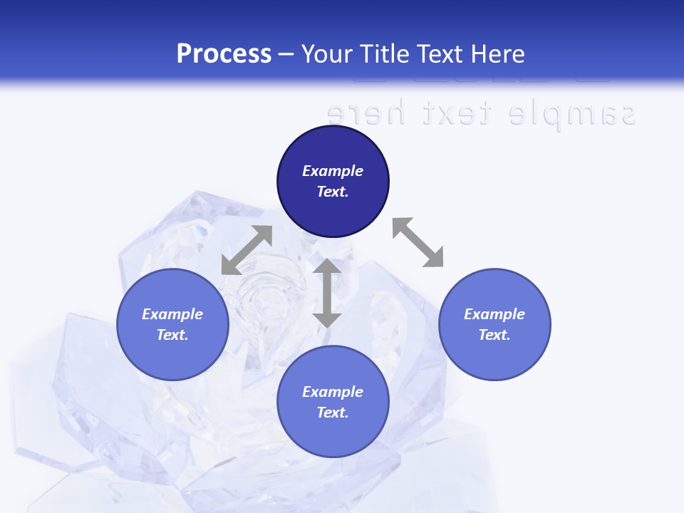 Texture Glass Surprise PowerPoint Template