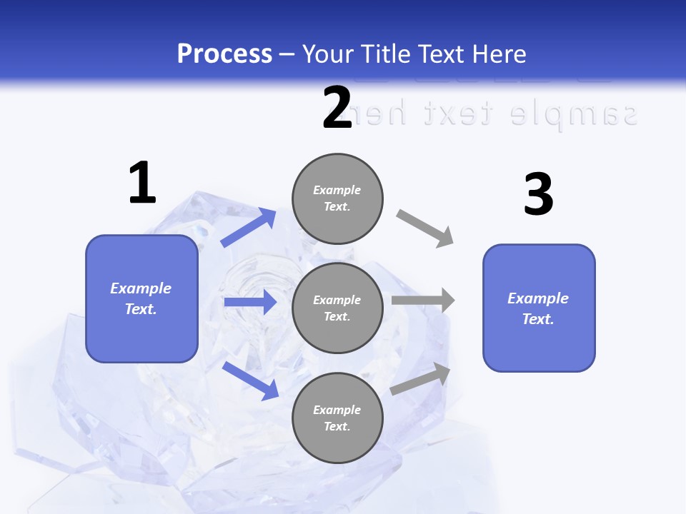 Texture Glass Surprise PowerPoint Template