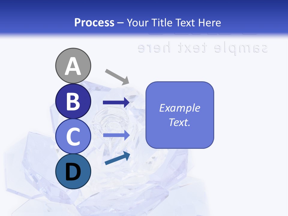 Texture Glass Surprise PowerPoint Template
