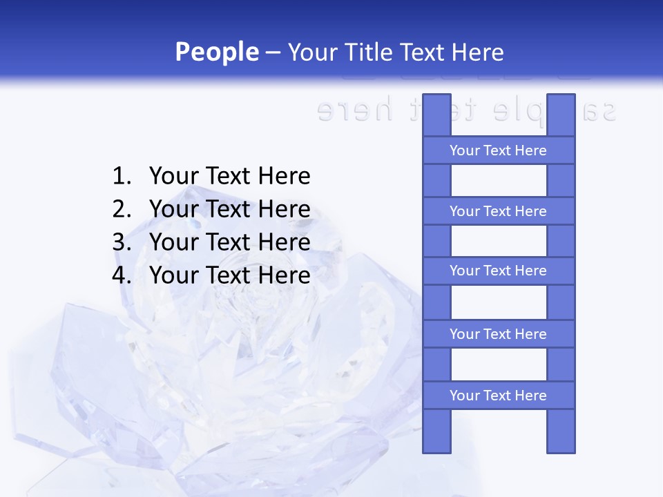 Texture Glass Surprise PowerPoint Template