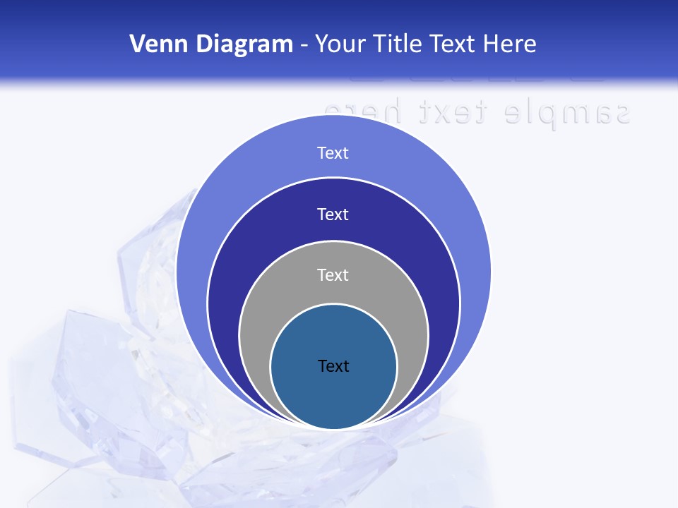 Texture Glass Surprise PowerPoint Template