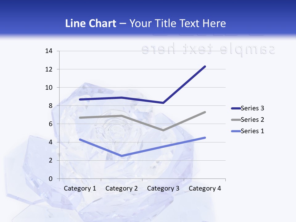 Texture Glass Surprise PowerPoint Template