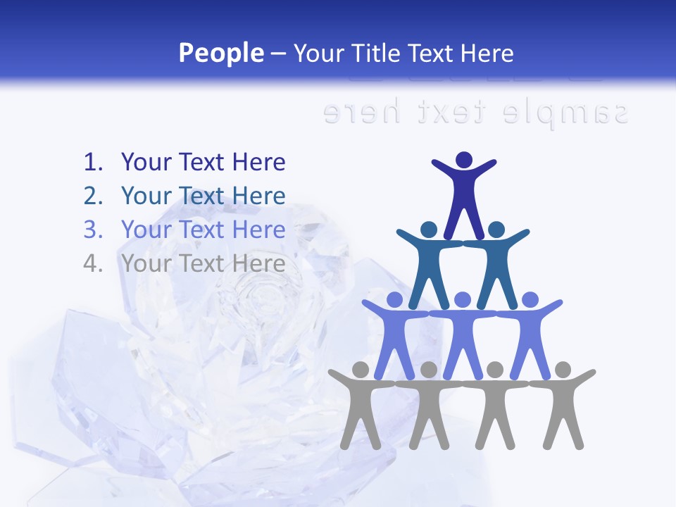 Texture Glass Surprise PowerPoint Template