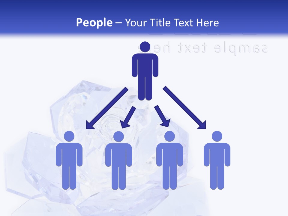 Texture Glass Surprise PowerPoint Template