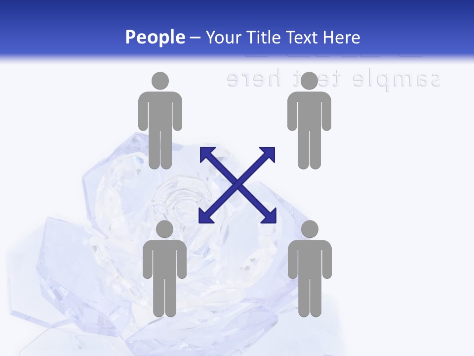 Texture Glass Surprise PowerPoint Template