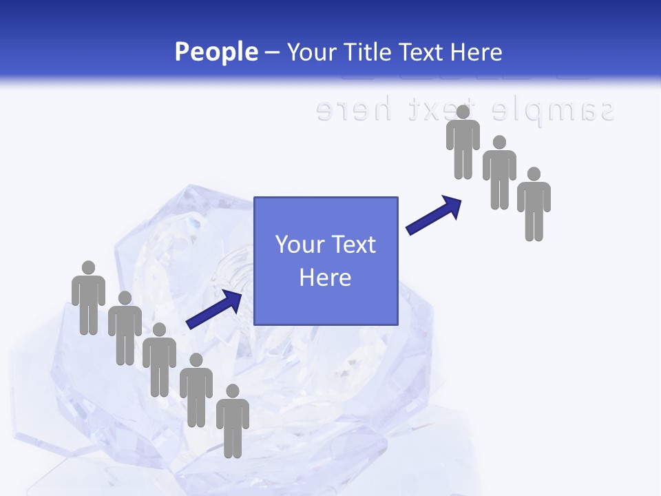 Texture Glass Surprise PowerPoint Template