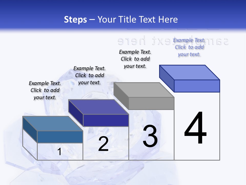 Texture Glass Surprise PowerPoint Template