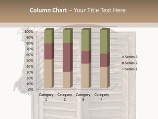 Shutter Lavender Isolate PowerPoint Template