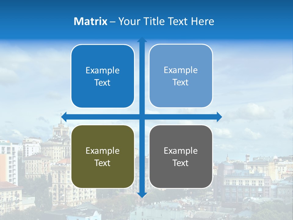 Building Old Aerial PowerPoint Template