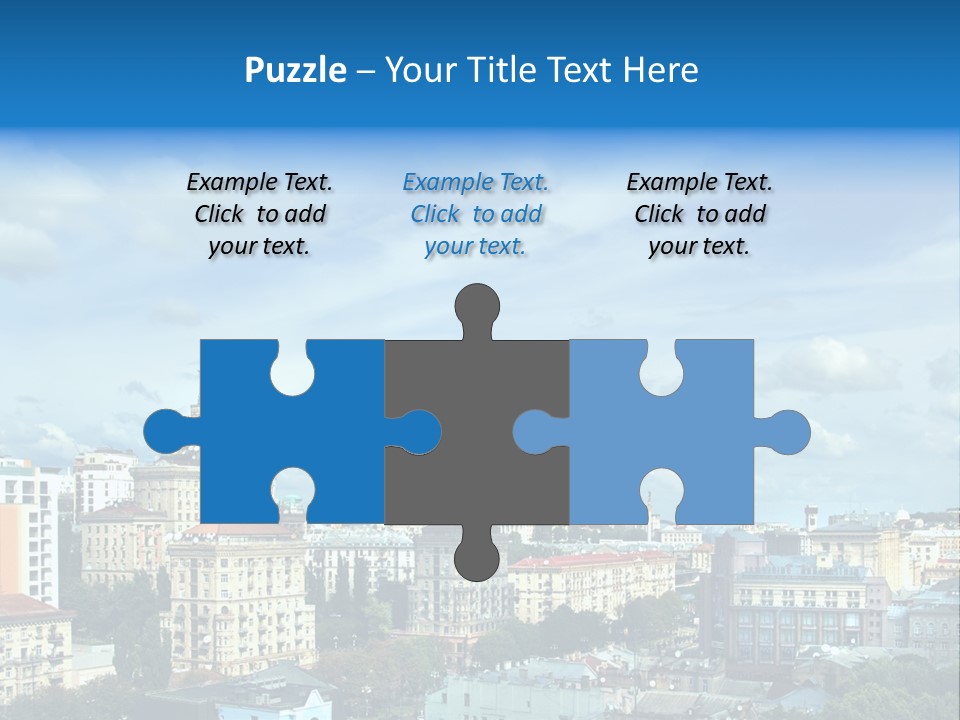 Building Old Aerial PowerPoint Template