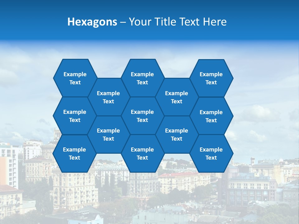 Building Old Aerial PowerPoint Template