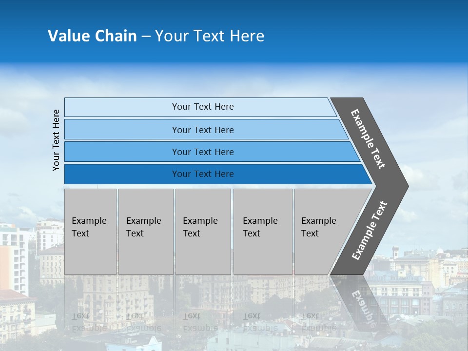Building Old Aerial PowerPoint Template
