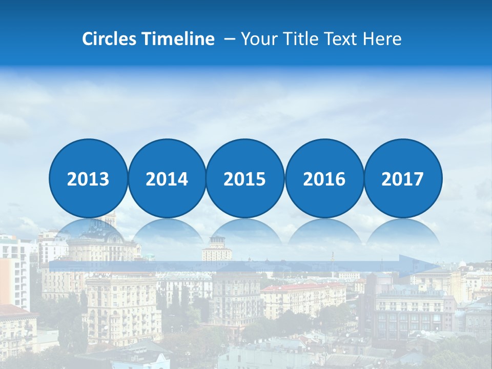 Building Old Aerial PowerPoint Template