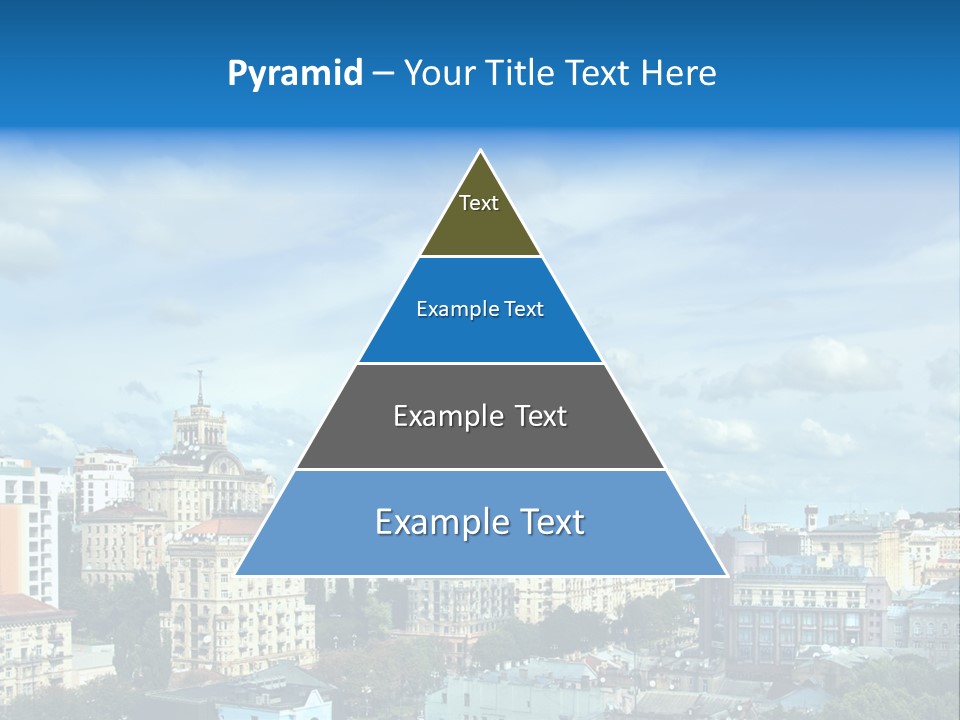 Building Old Aerial PowerPoint Template