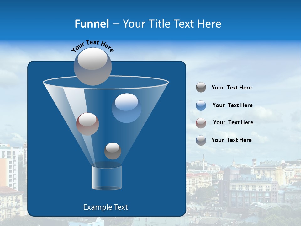 Building Old Aerial PowerPoint Template