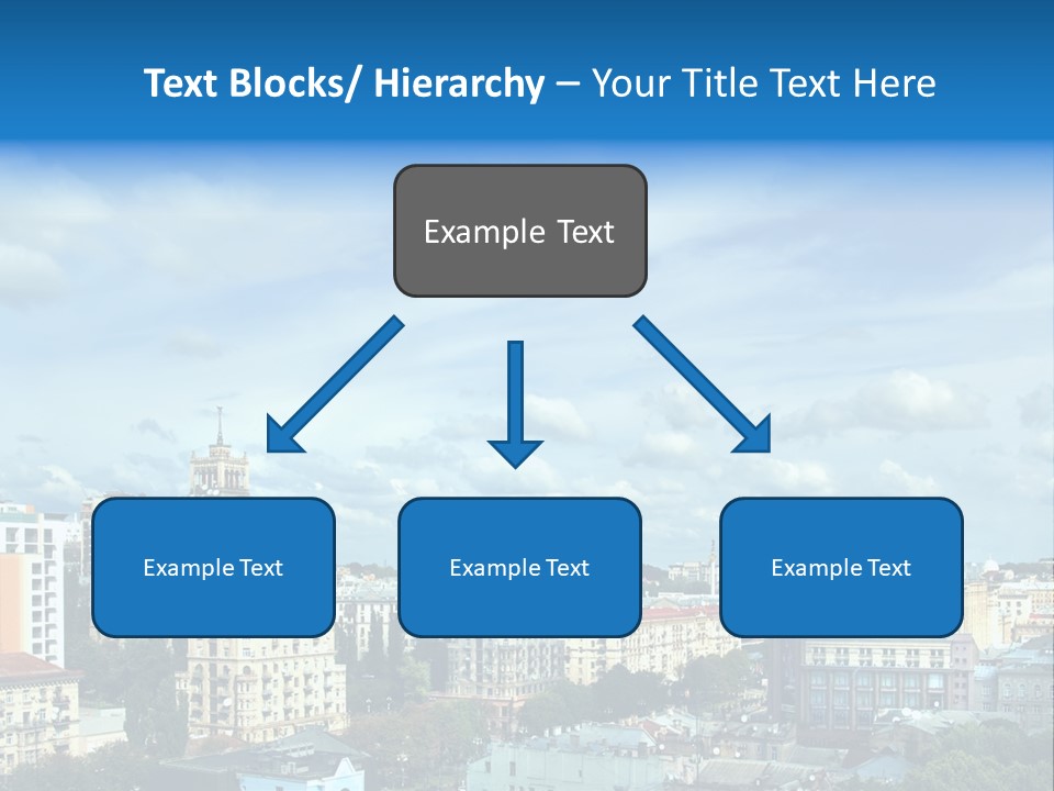 Building Old Aerial PowerPoint Template