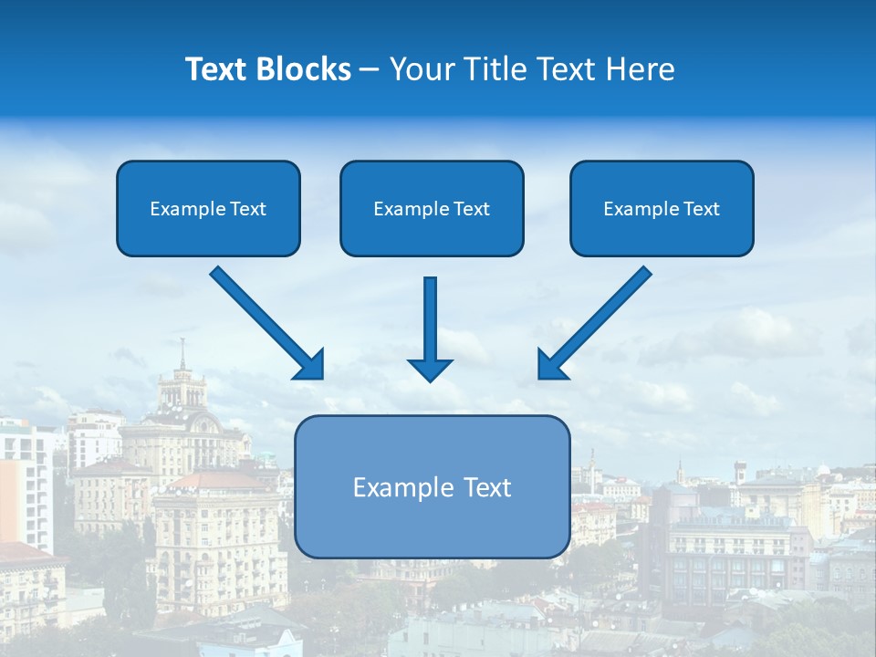 Building Old Aerial PowerPoint Template