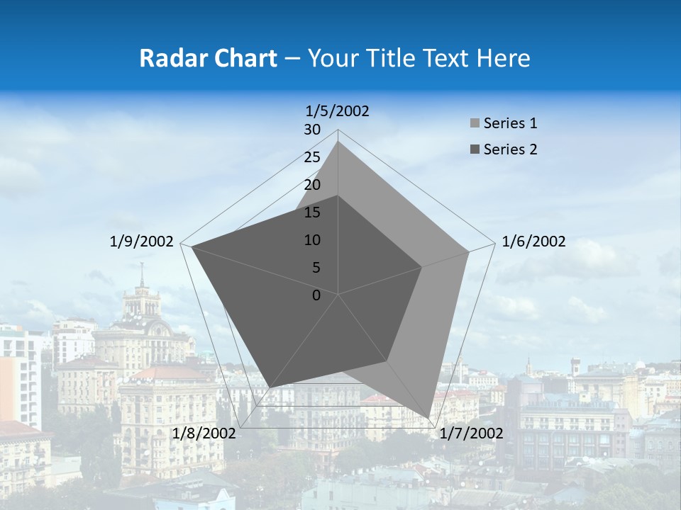 Building Old Aerial PowerPoint Template