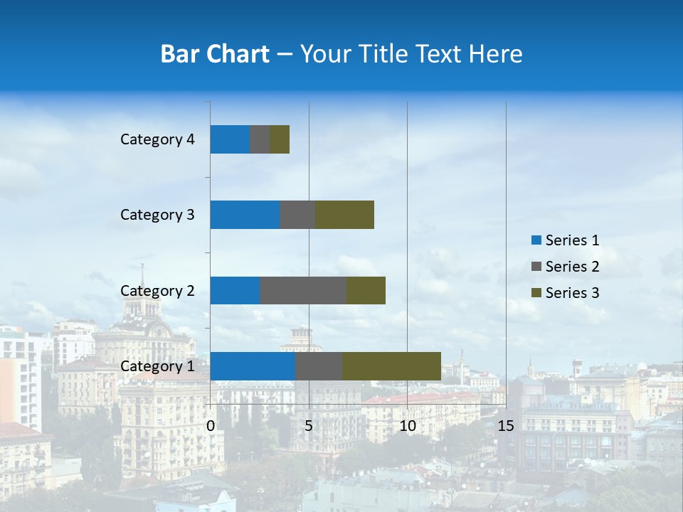 Building Old Aerial PowerPoint Template
