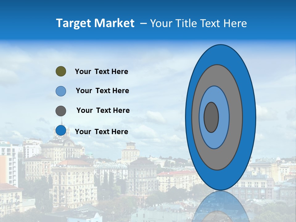 Building Old Aerial PowerPoint Template