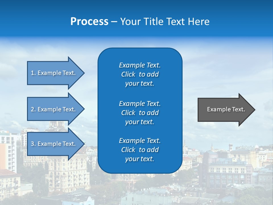 Building Old Aerial PowerPoint Template