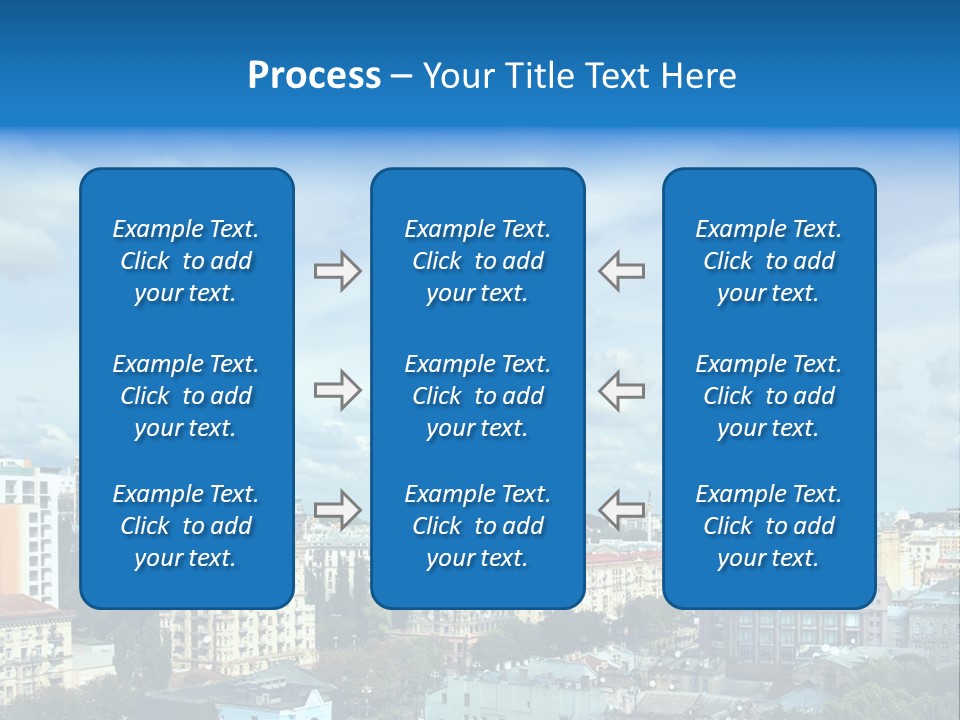 Building Old Aerial PowerPoint Template