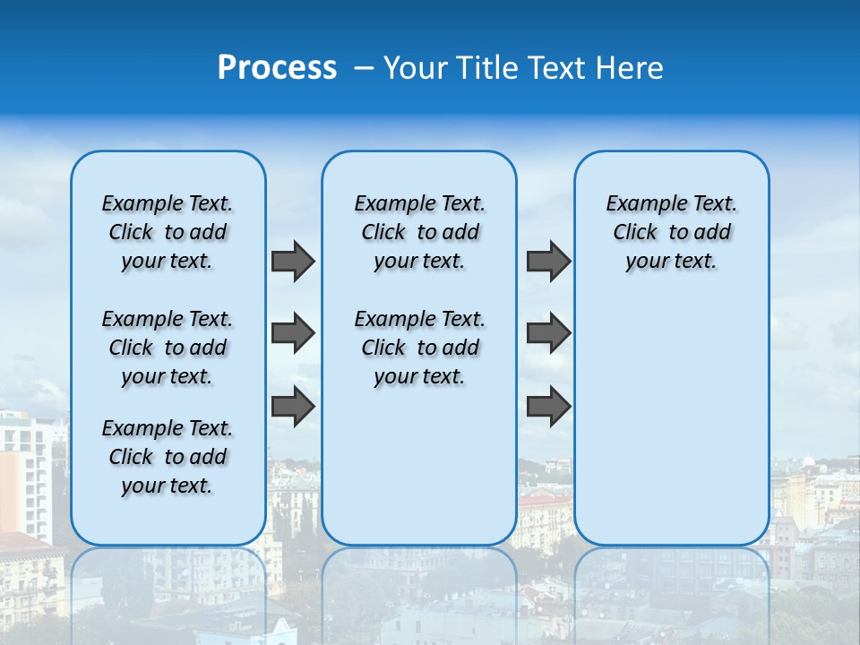 Building Old Aerial PowerPoint Template