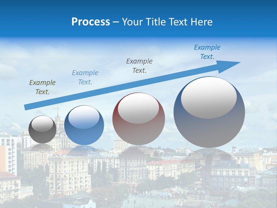 Building Old Aerial PowerPoint Template