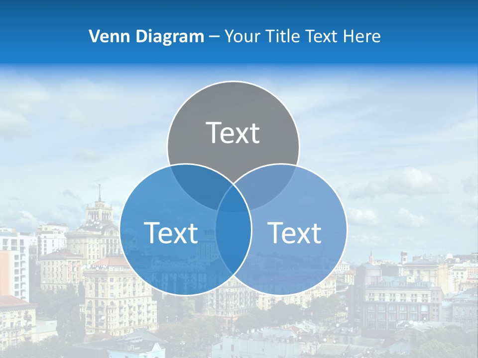 Building Old Aerial PowerPoint Template