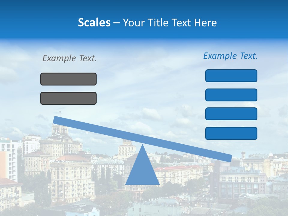 Building Old Aerial PowerPoint Template