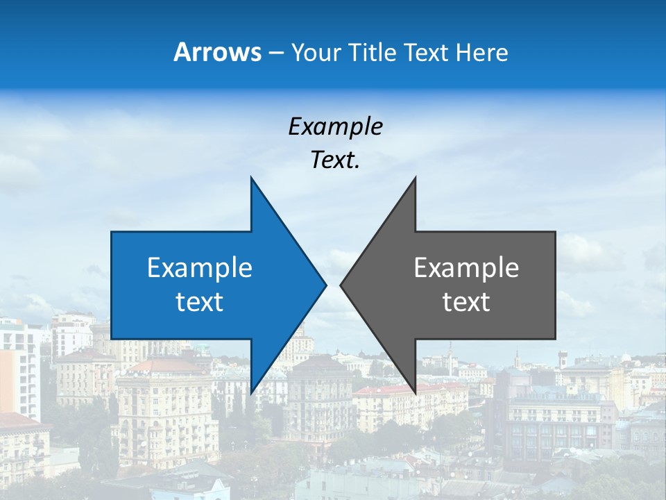 Building Old Aerial PowerPoint Template
