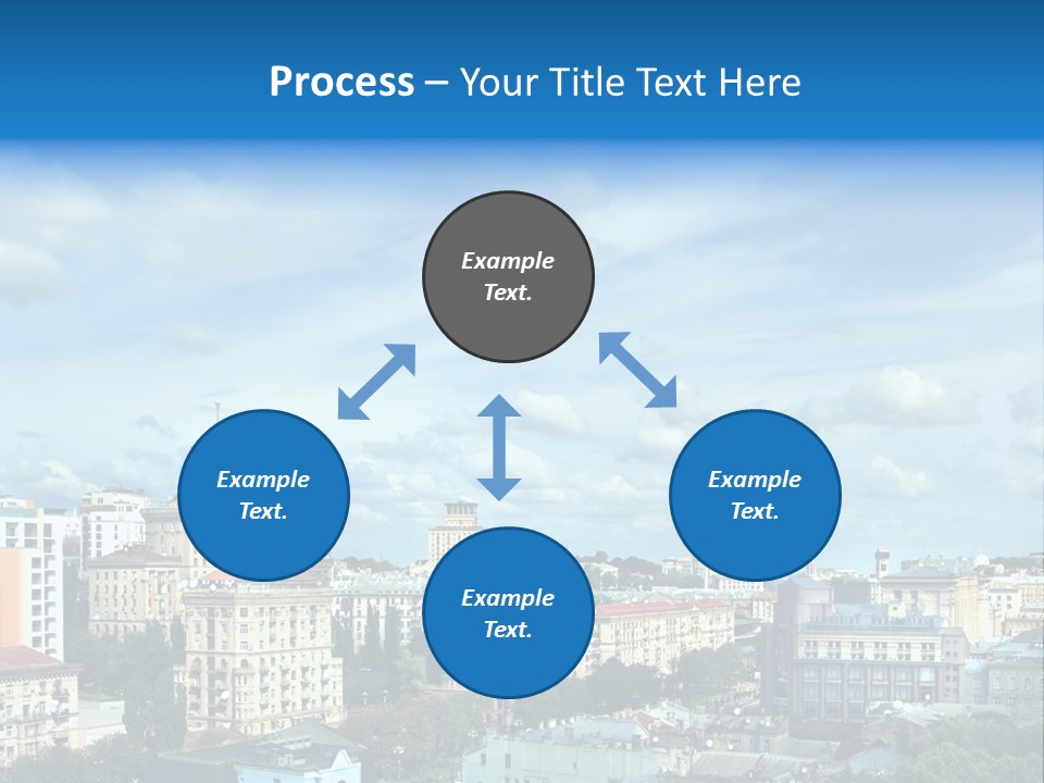 Building Old Aerial PowerPoint Template