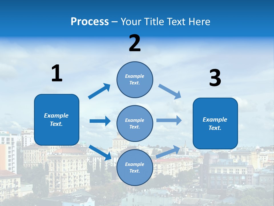Building Old Aerial PowerPoint Template