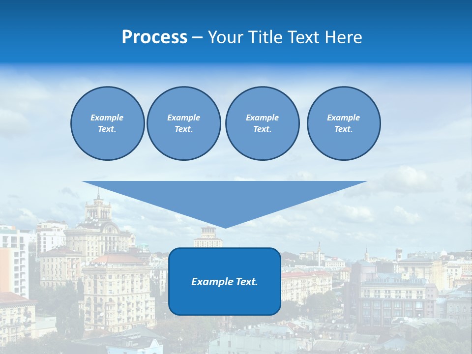 Building Old Aerial PowerPoint Template