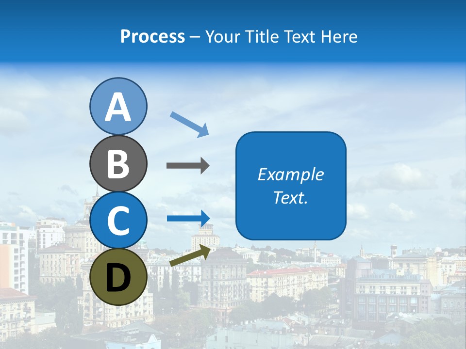 Building Old Aerial PowerPoint Template