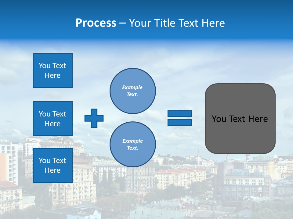 Building Old Aerial PowerPoint Template