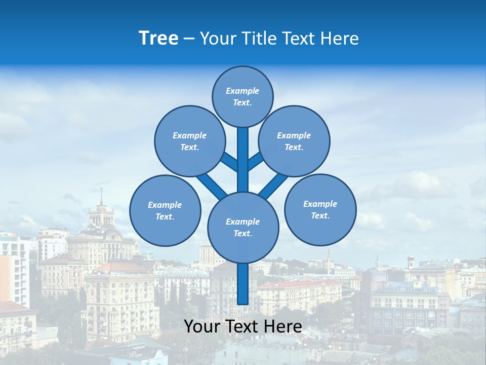 Building Old Aerial PowerPoint Template