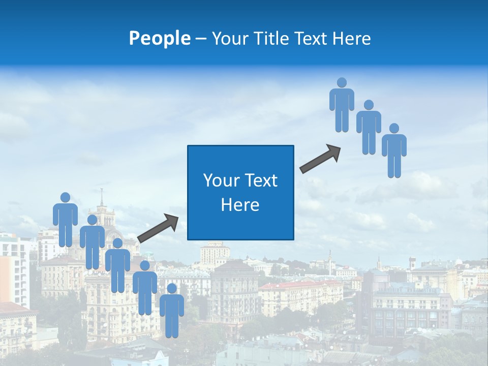 Building Old Aerial PowerPoint Template