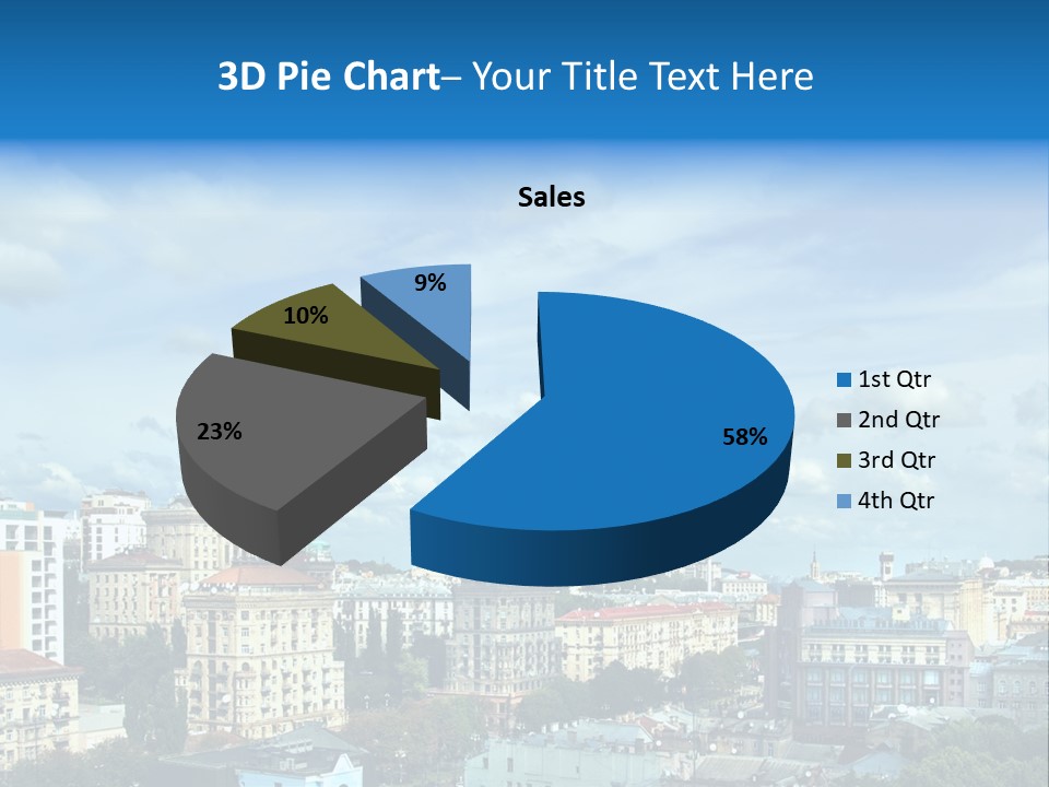 Building Old Aerial PowerPoint Template