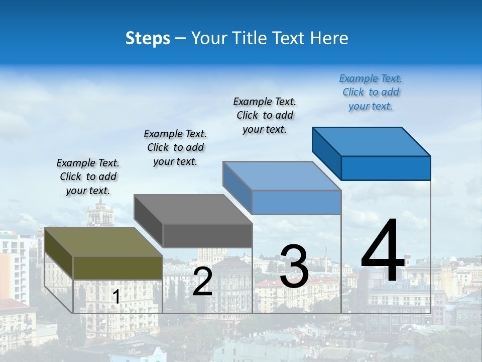 Building Old Aerial PowerPoint Template