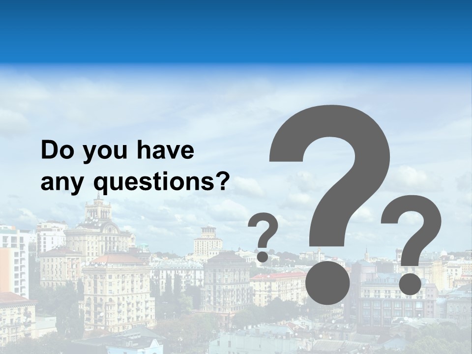 Building Old Aerial PowerPoint Template