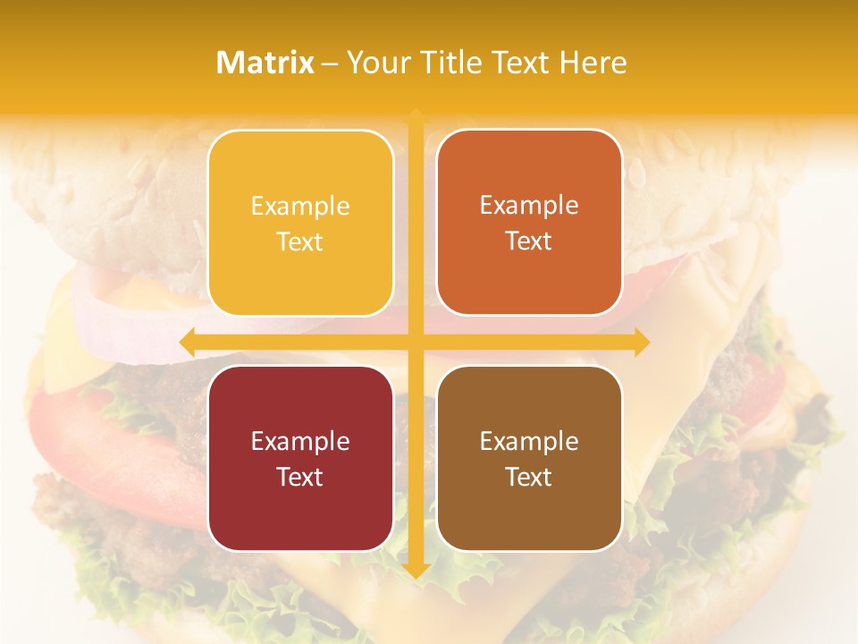 Sandwich Food Addictive PowerPoint Template