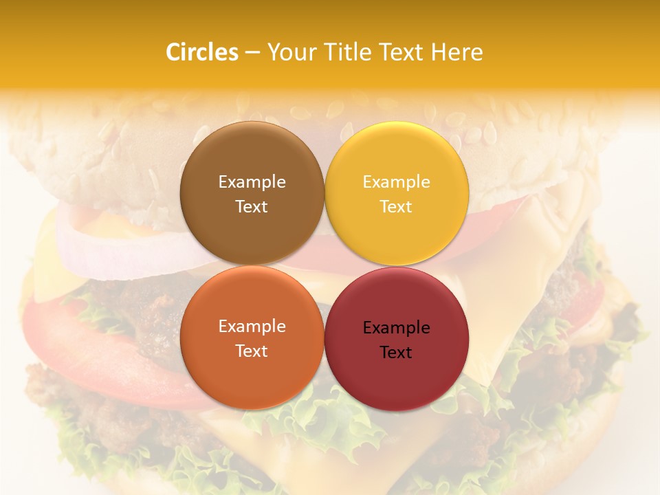 Sandwich Food Addictive PowerPoint Template