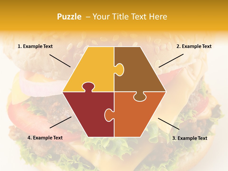 Sandwich Food Addictive PowerPoint Template