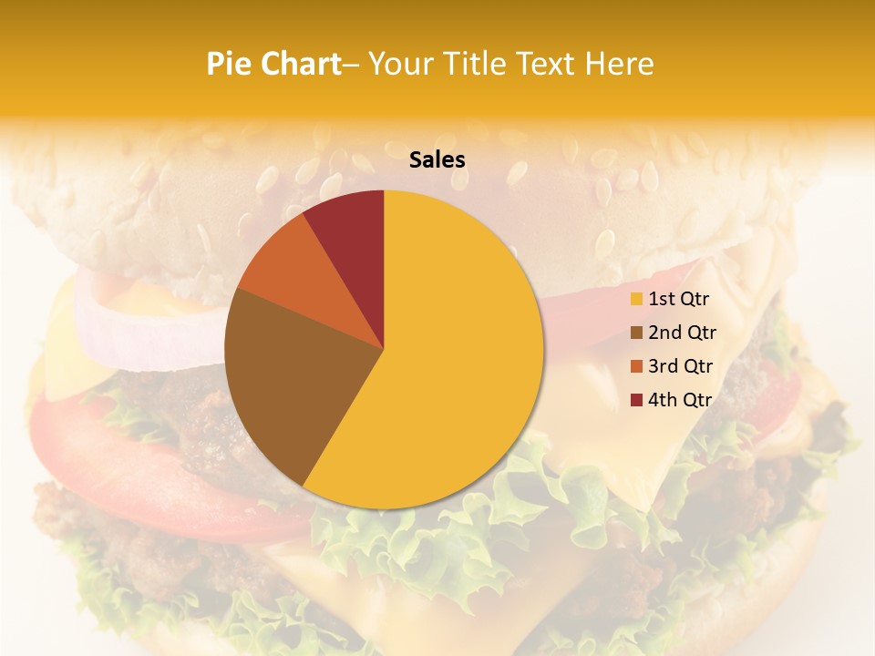 Sandwich Food Addictive PowerPoint Template