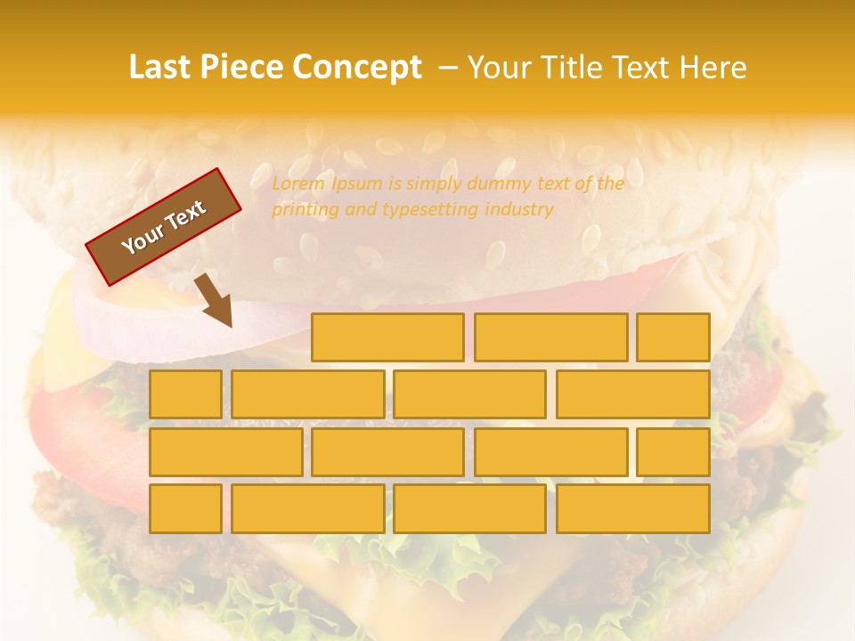 Sandwich Food Addictive PowerPoint Template