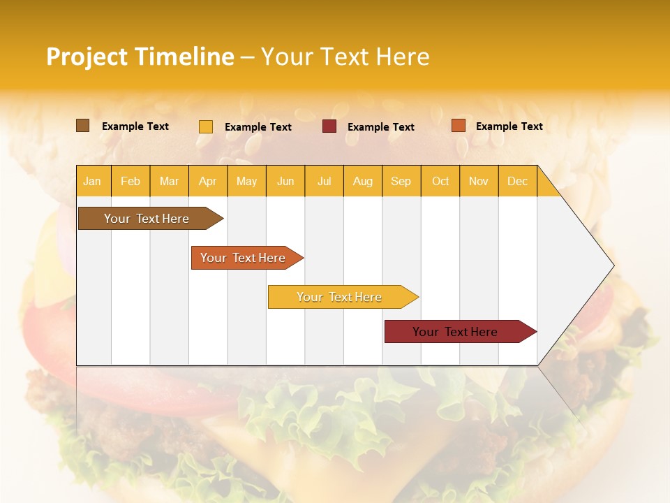 Sandwich Food Addictive PowerPoint Template