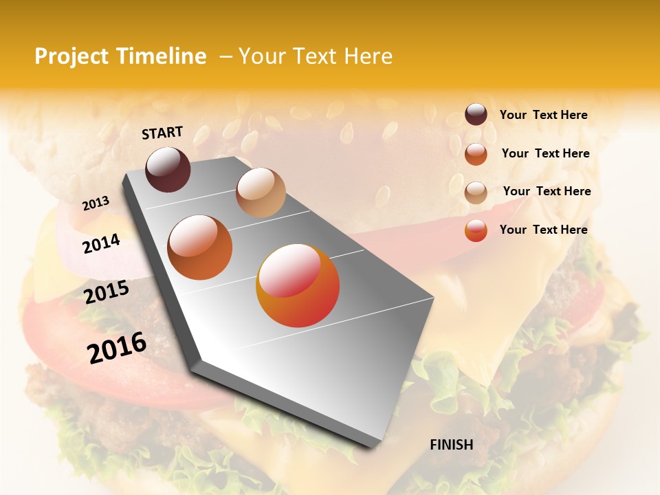 Sandwich Food Addictive PowerPoint Template